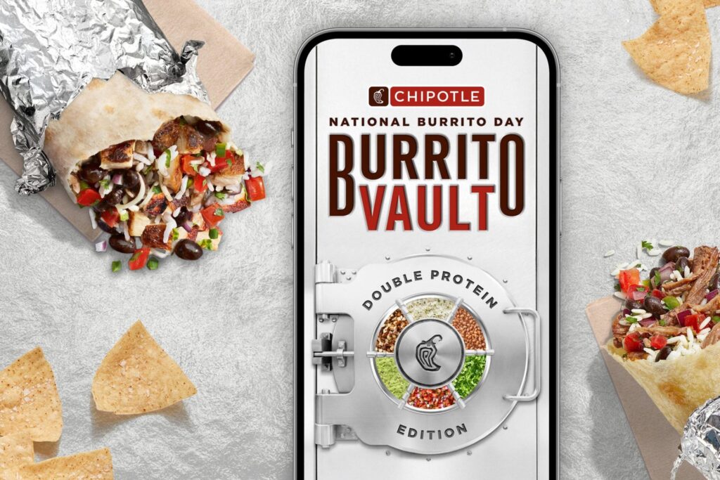 Chipotle Brings Back Popular Burrito Vault Game. How to Win Free Food.