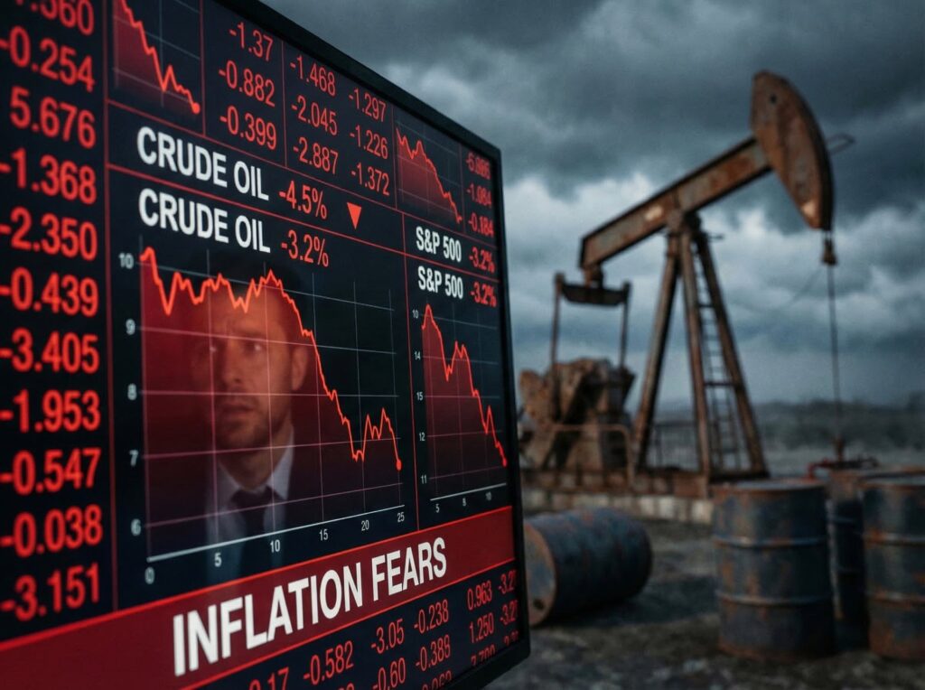Futures Slip as Oil Prices Fuel Inflation Worries Ahead of Fed Meeting