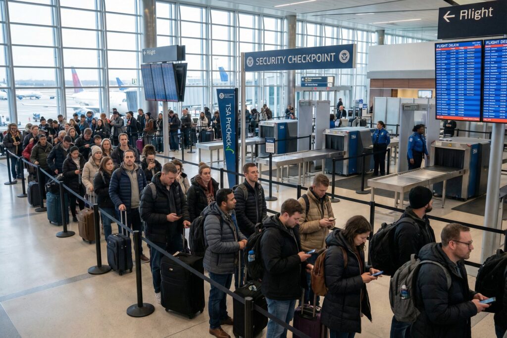 TSA Hits Highest Airport Wait Times in US History