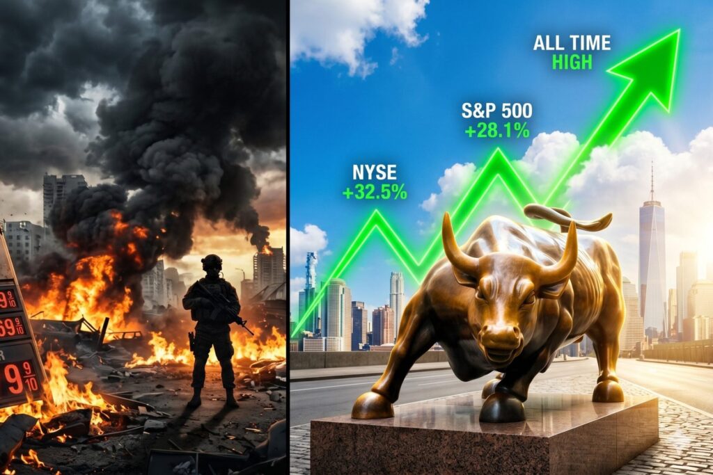 7 Reasons Stocks Keep Hitting Records While the World Burns