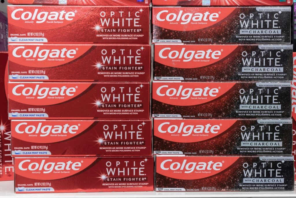 Colgate Optic White toothpaste