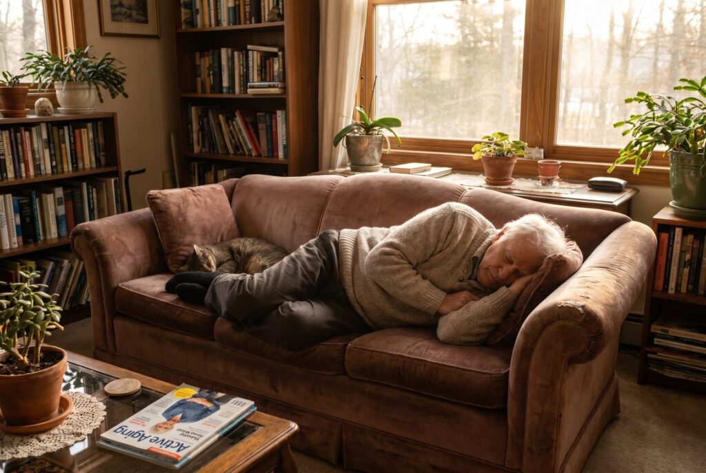Napping May Be a Warning Sign of Health Issues in Older Adults, Study Finds