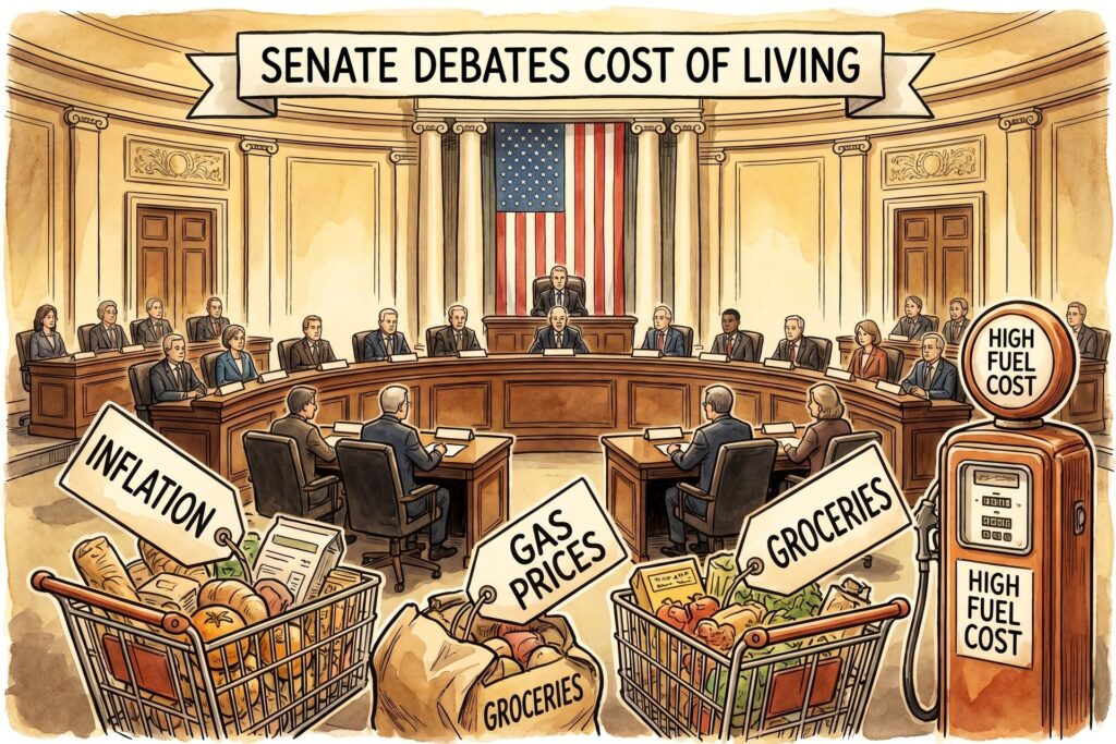 Senate Rejects Measures Meant to Lower the Cost of Gas, Groceries